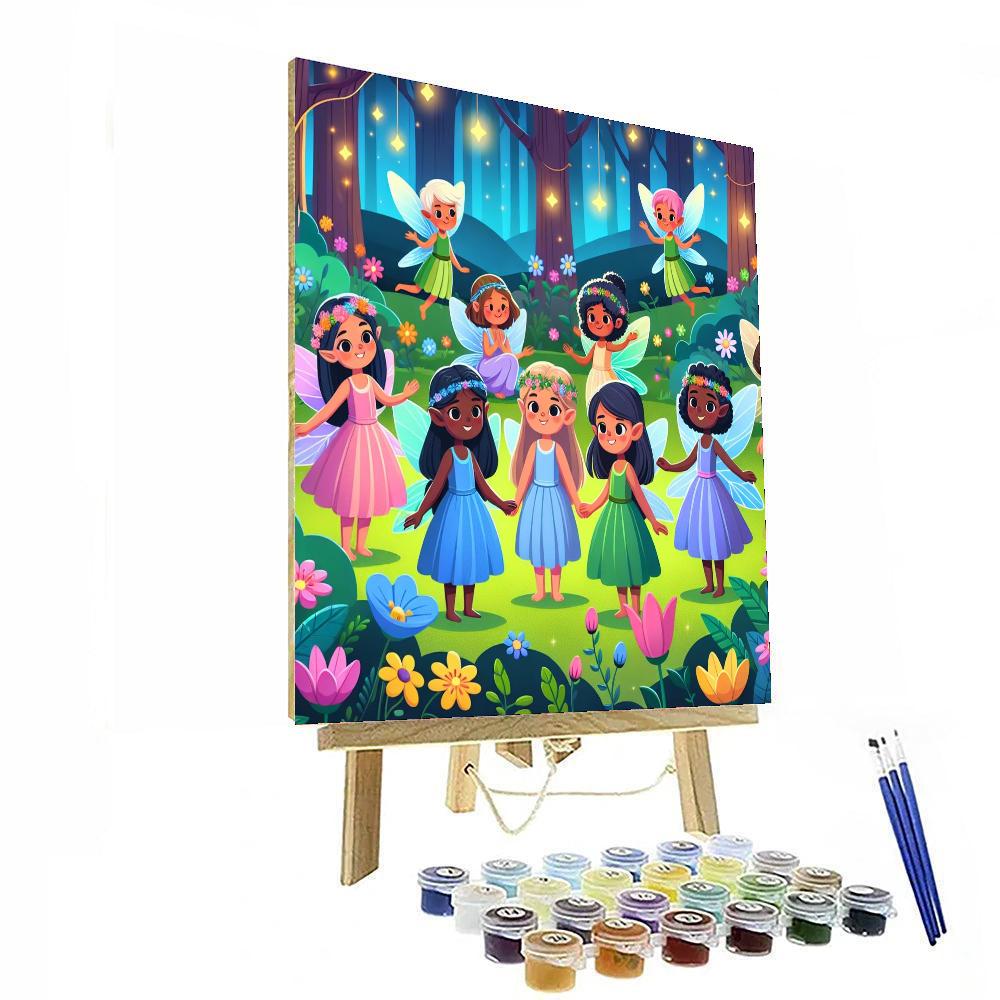 Fabulous Forest Fairies Painting Number Kit