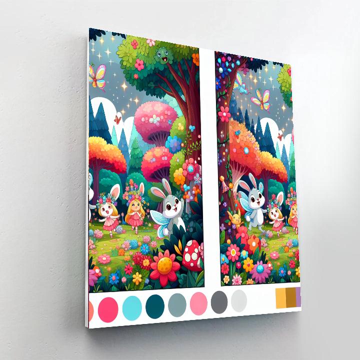 Enchanted Forest Exploration Paint By Numbers Kits