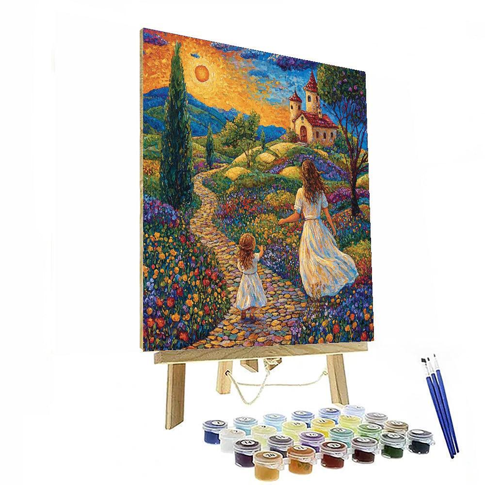 A Whimsical Journey DIY Paint By Numbers