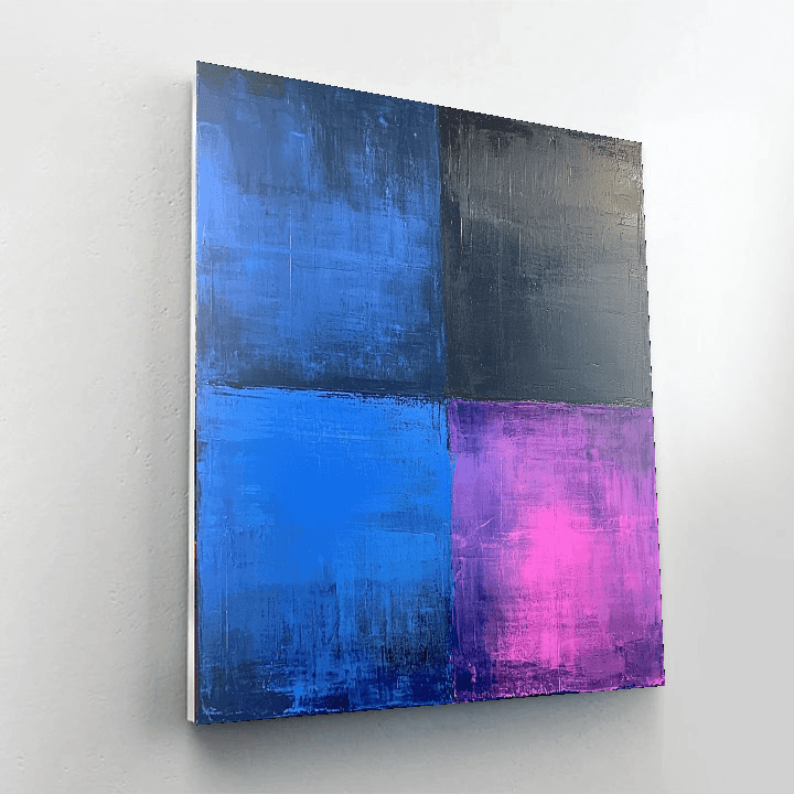 Mark Rothko Inspired Celestial Dreams: A Cosmic Exploration  Paint By Numbers