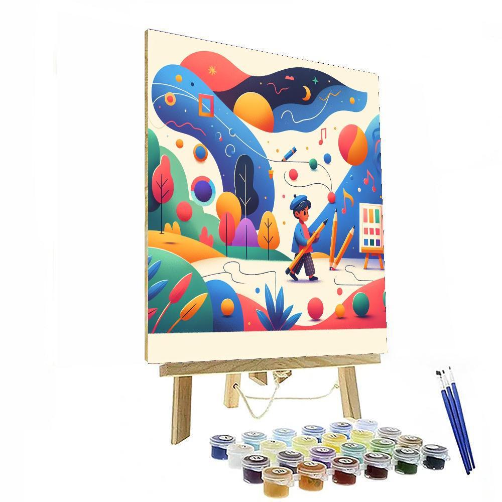 Art Adventure Journey Paint By Numbers Kits