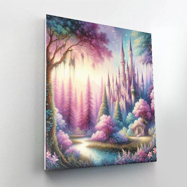 Sleeping Beauty's Realm Paint By Number