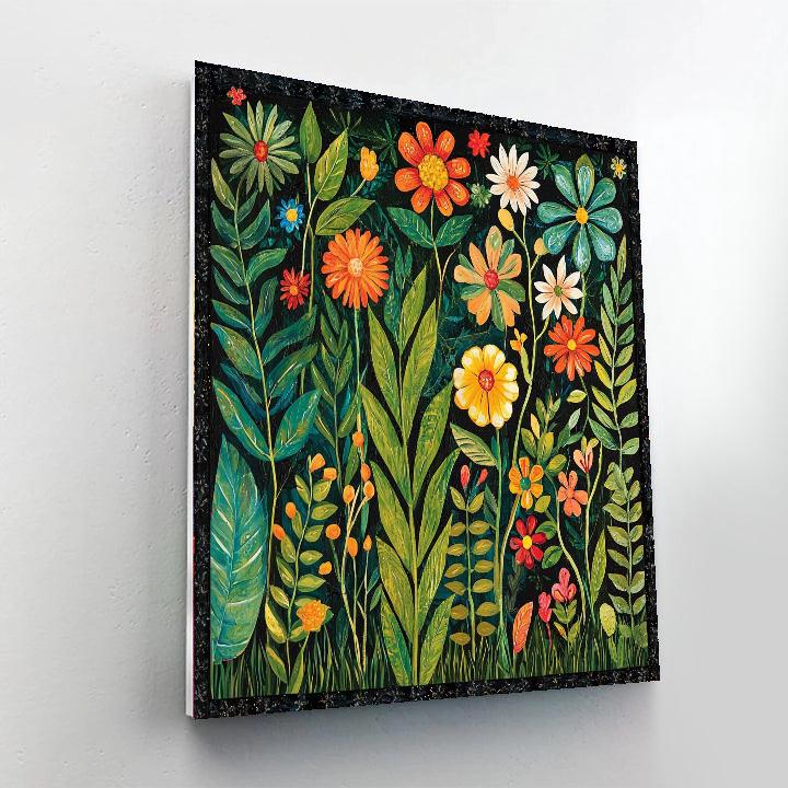 Frida Kahlo Inspired Radiant Rebirth  Numbered Painting Kits