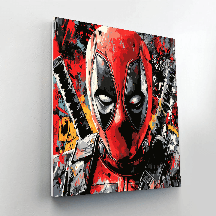 Ryan Reynolds: The Charismatic Heart Of Deadpool Paint By Color