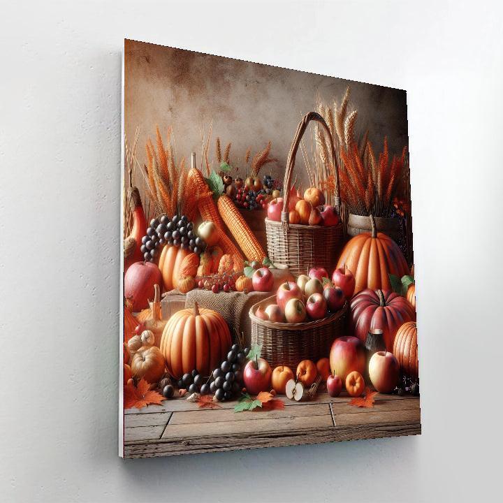 Bountiful Harvest Bounty Paint By Numbers Kits