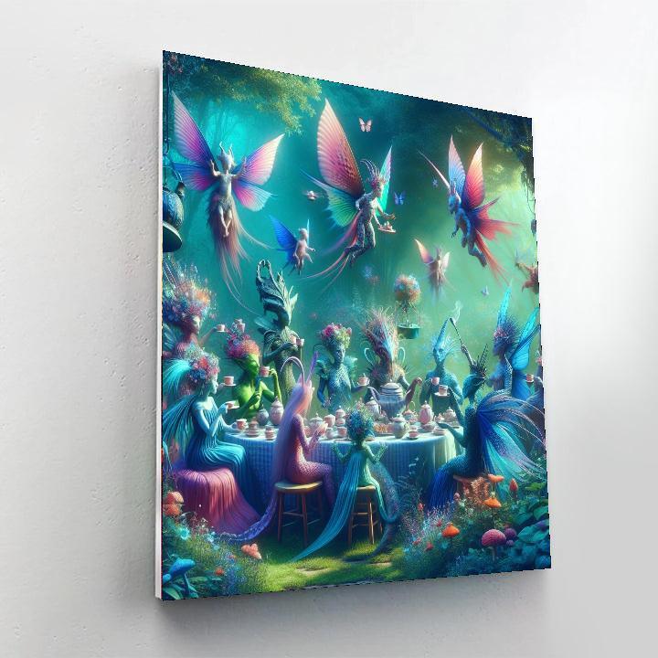 Alice's Wonderland Whimsy DIY Paint By Numbers