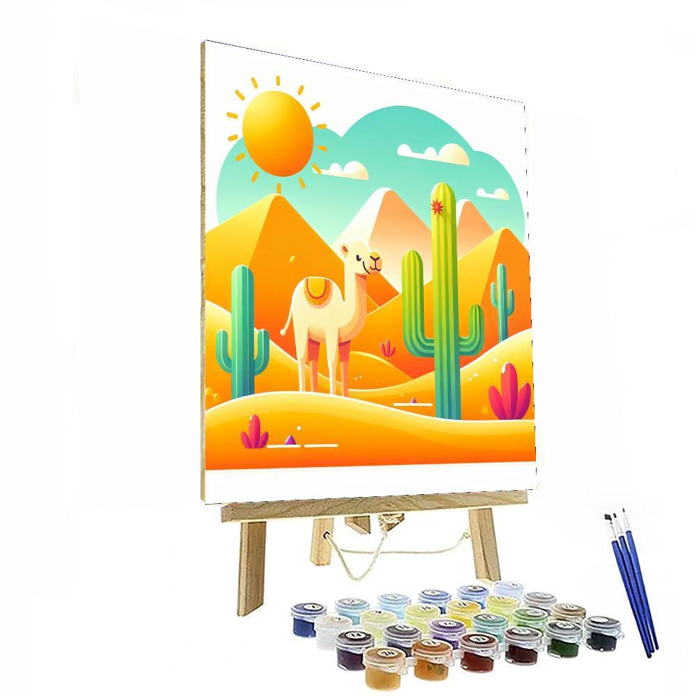 Desert Adventures Paint By Number