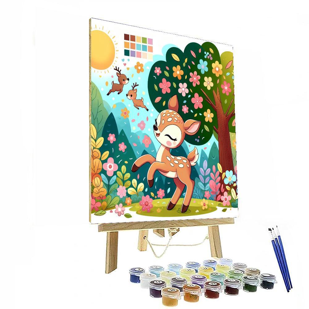 Fantasy Fawn Numbered Painting Kits