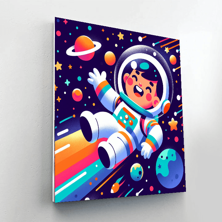 Brave Space Explorer Paint By Number