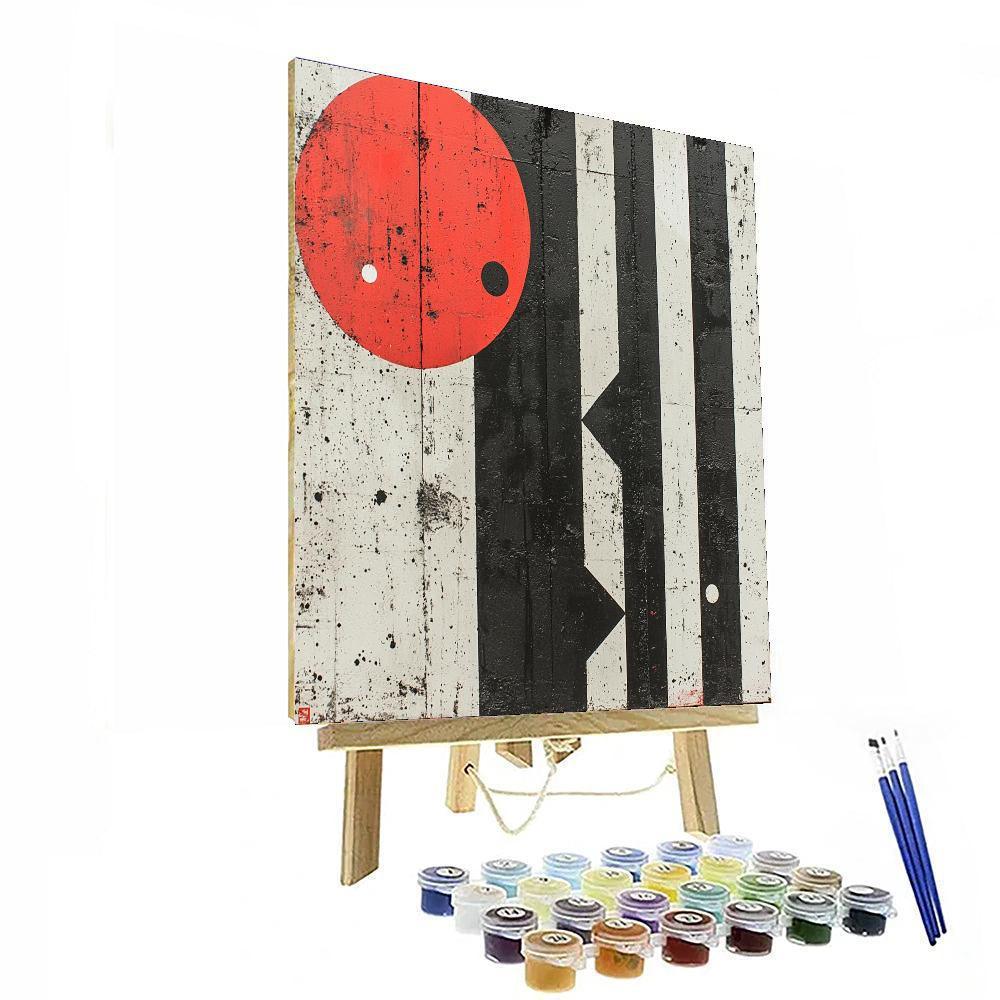 Banksy Inspired Cycle Of Consumerism  Paint By Numbers Kits