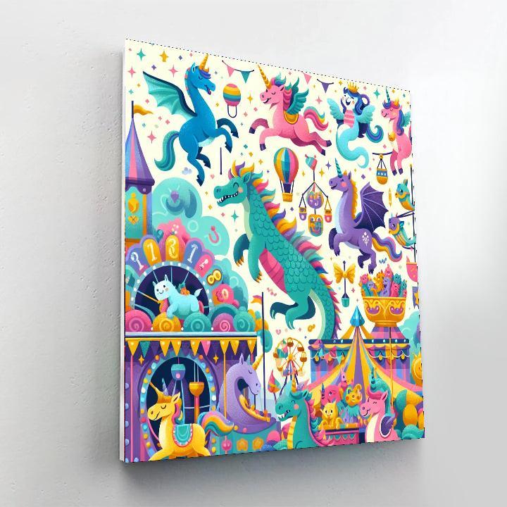 Magical Creature Carnival Numbered Painting Kits