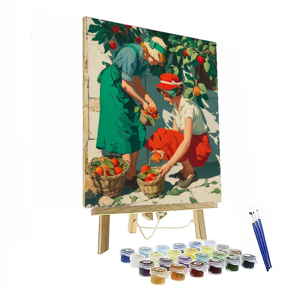 Family Orchard Numbered Painting Kits