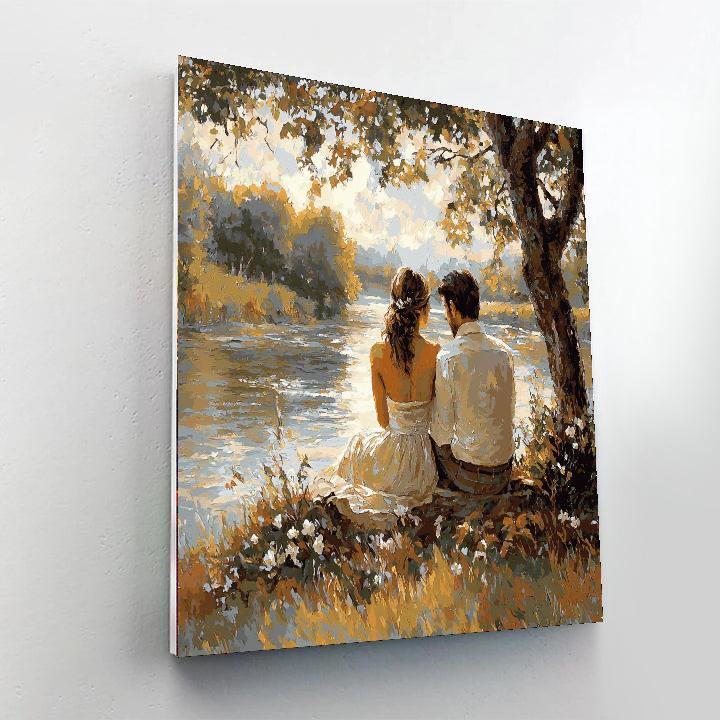 A Moment Of Reflection Paint By Numbers Kits