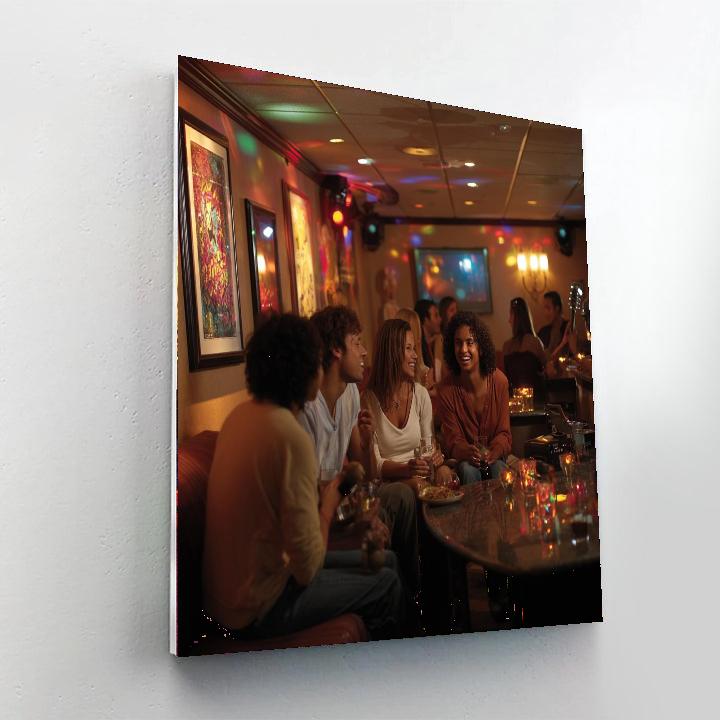 Karaoke Bars In Tokyo DIY Paint By Numbers