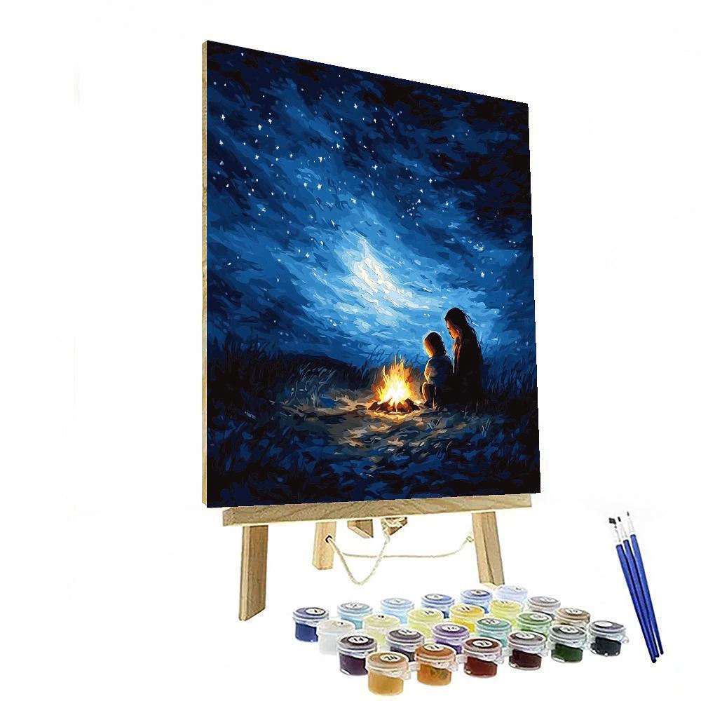 Under A Starlit Sky Paint By Numbers Kits