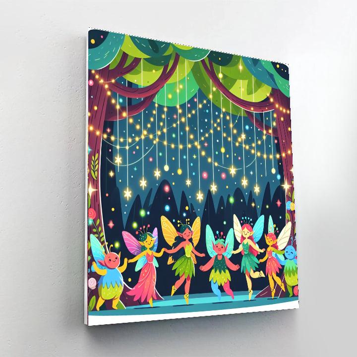 Fairy Tale Forest Festivity Numbered Painting Kits