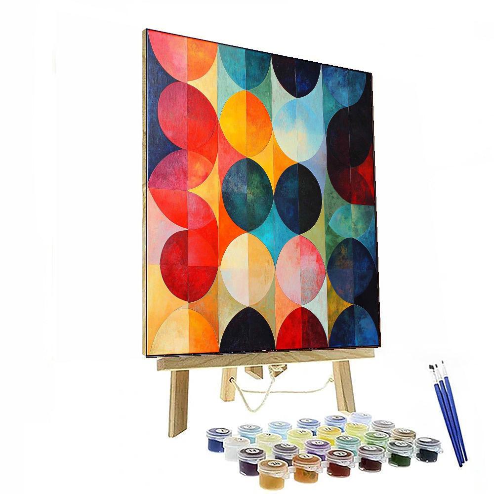 Frida Kahlo Inspired Cycles Of Existence  Paint By Numbers Art