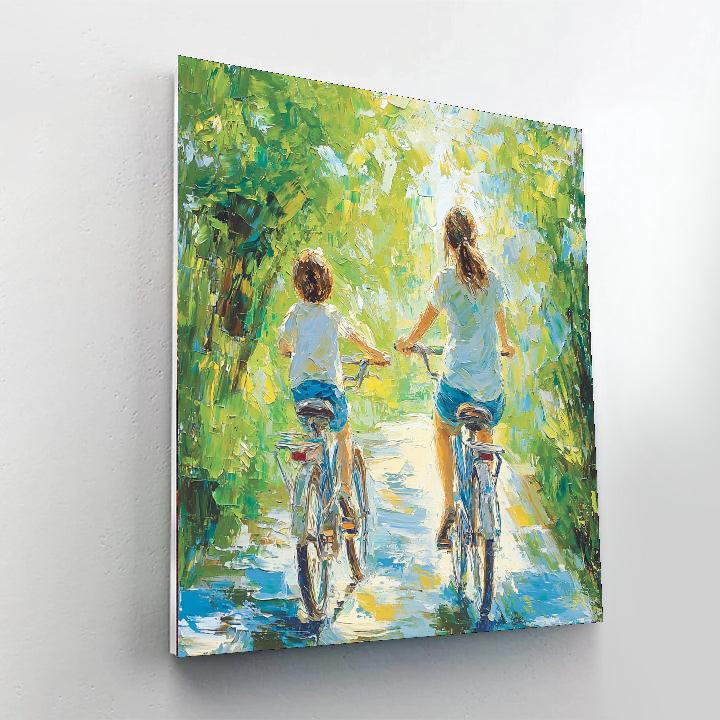 Embrace The Adventure Number Painting