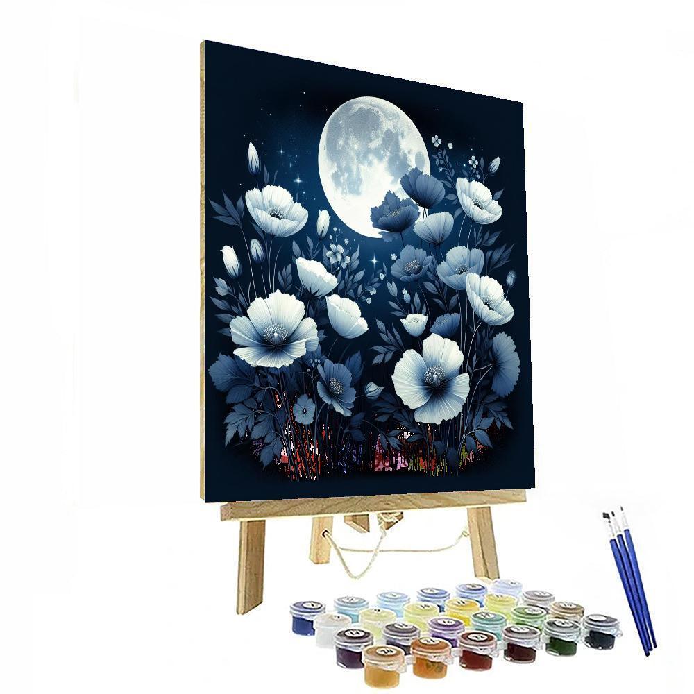 Mystical Night Bloom Paint By Number