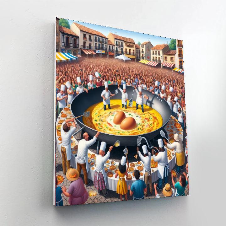 Omelette Festival Paint By Numbers