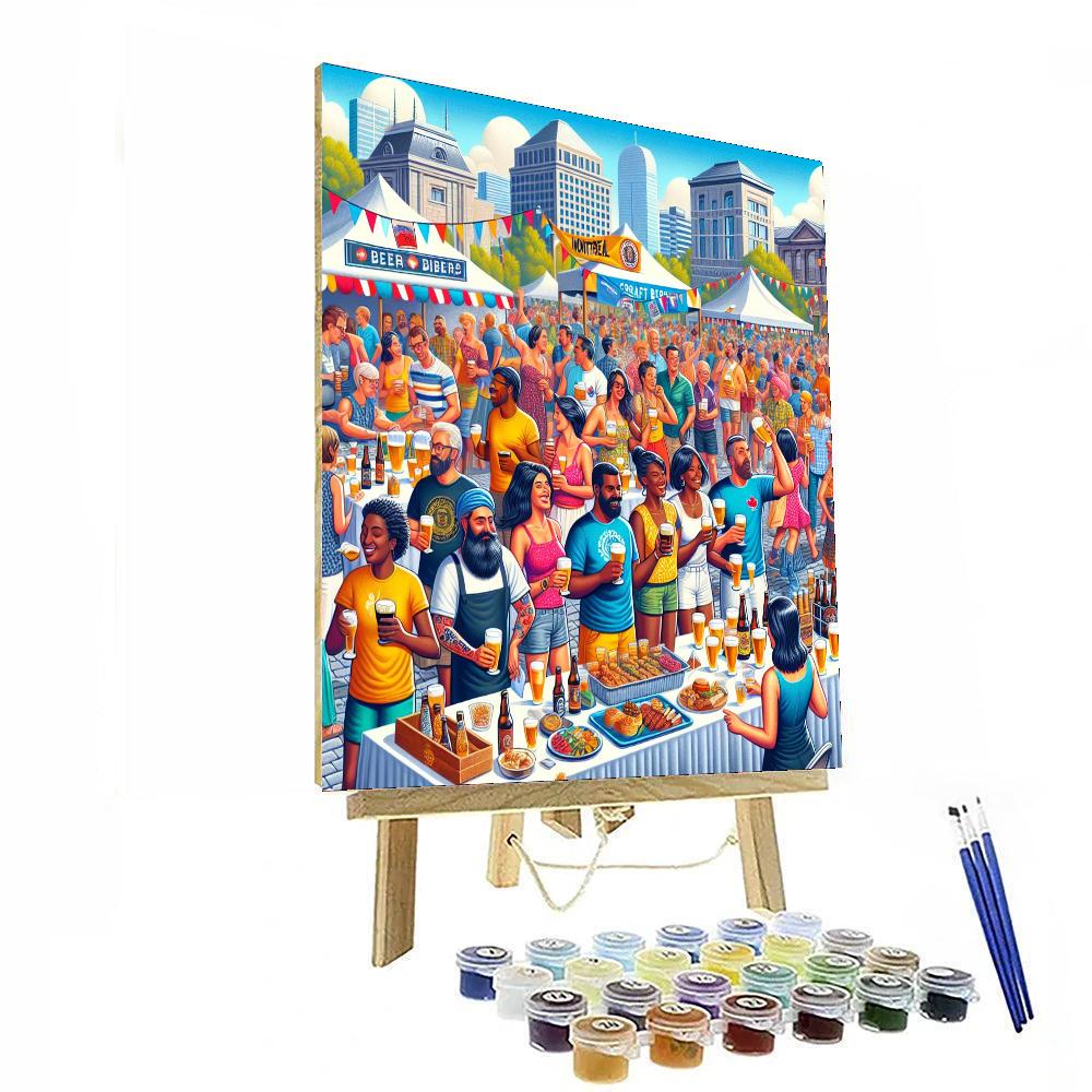 International Festival Of Beer - Canada Numbered Painting Kits