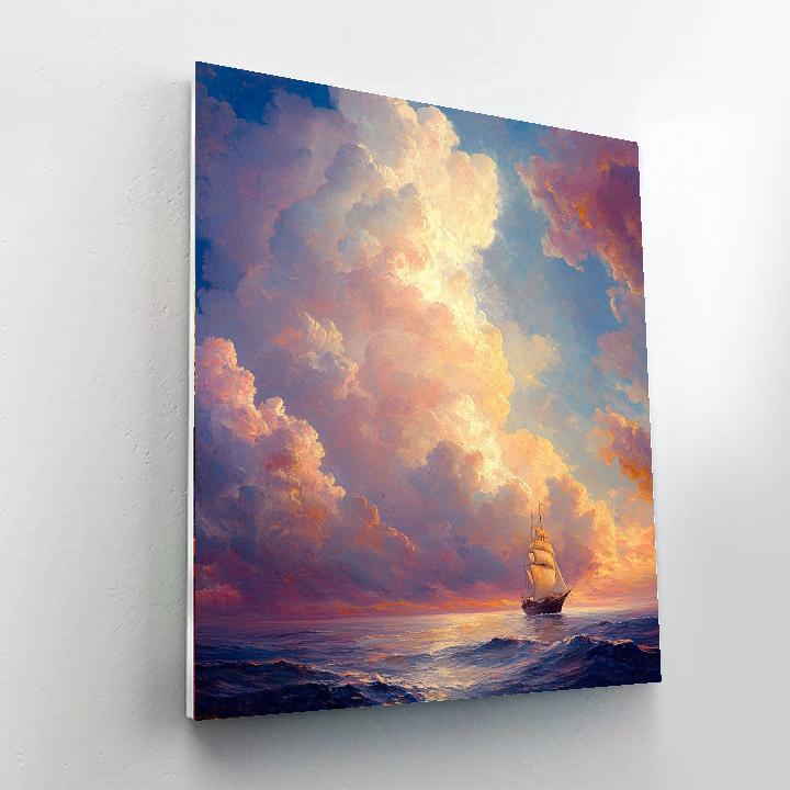 J.M.W. Turner Inspired Majestic Skies  Paint By Numbers Kits