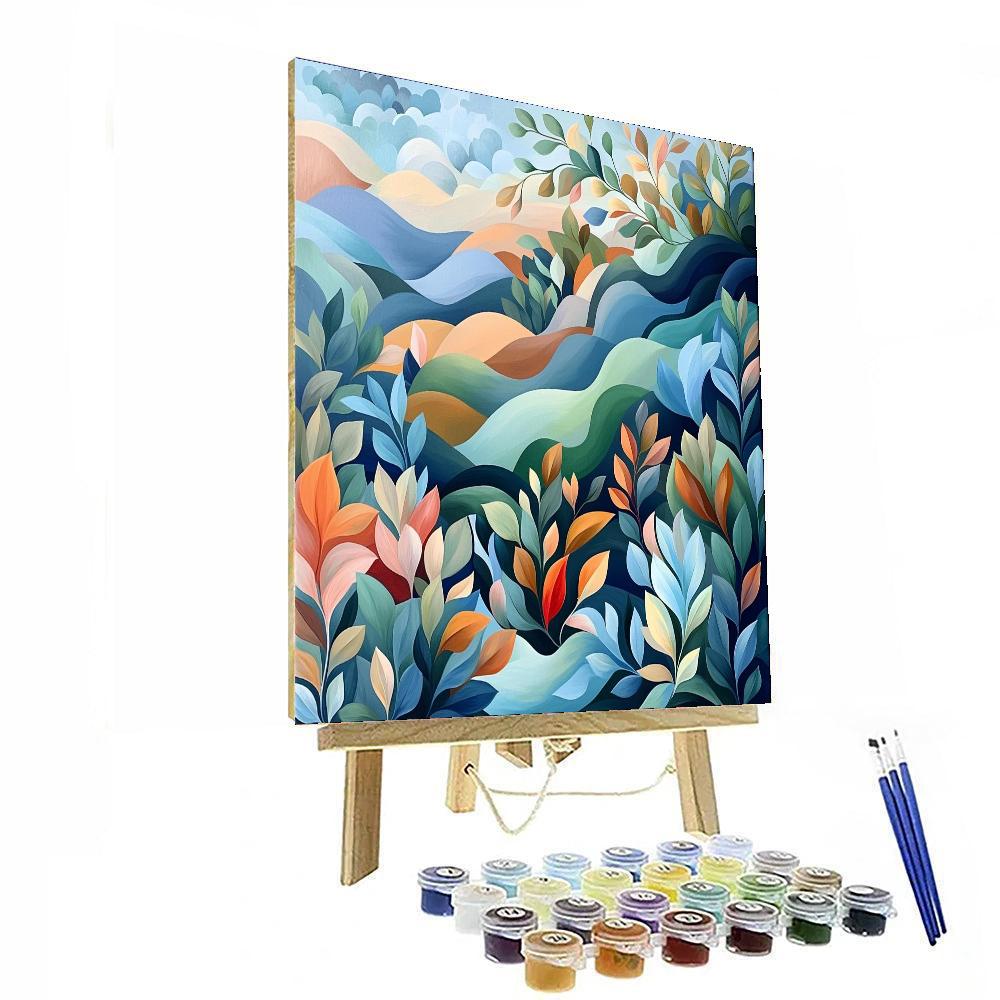 Frida Kahlo Inspired Dreams Of Nature  Paint By Color