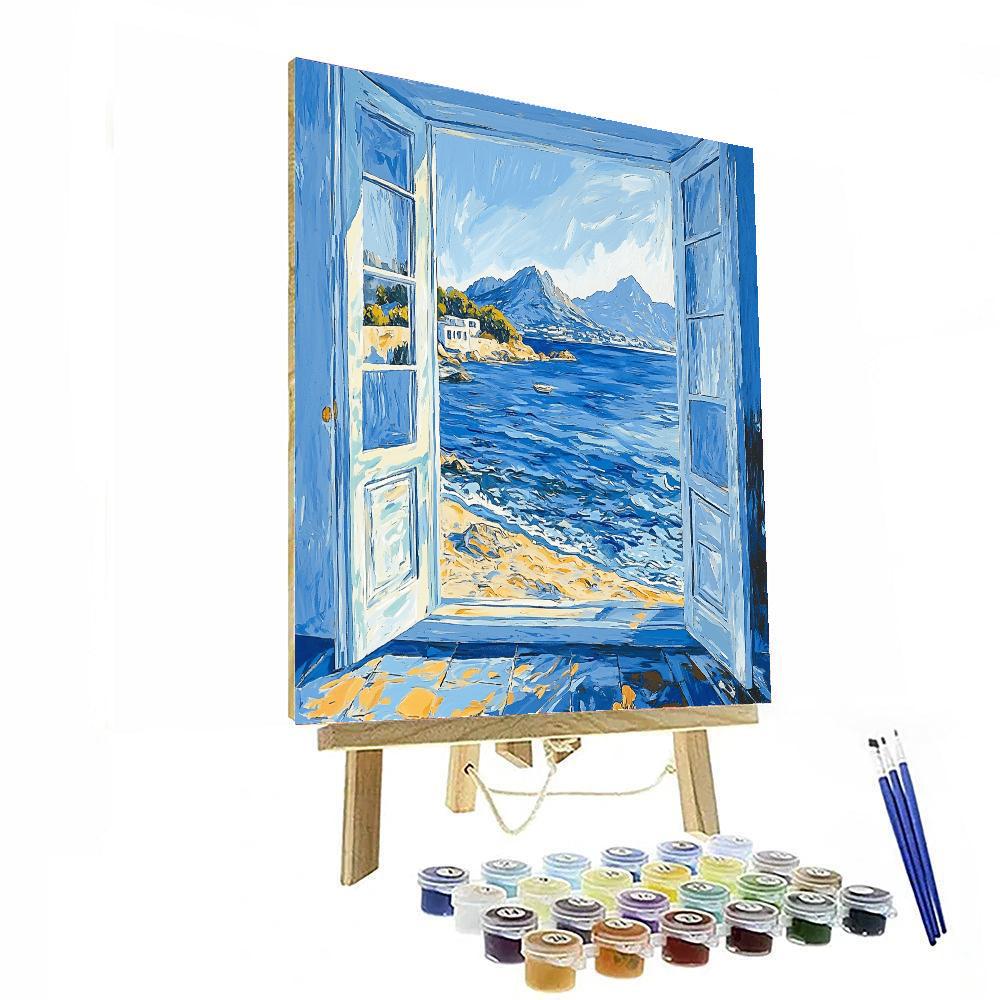 Henri Matisse Inspired Aegean Enchantment  Paint By Numbers Kits