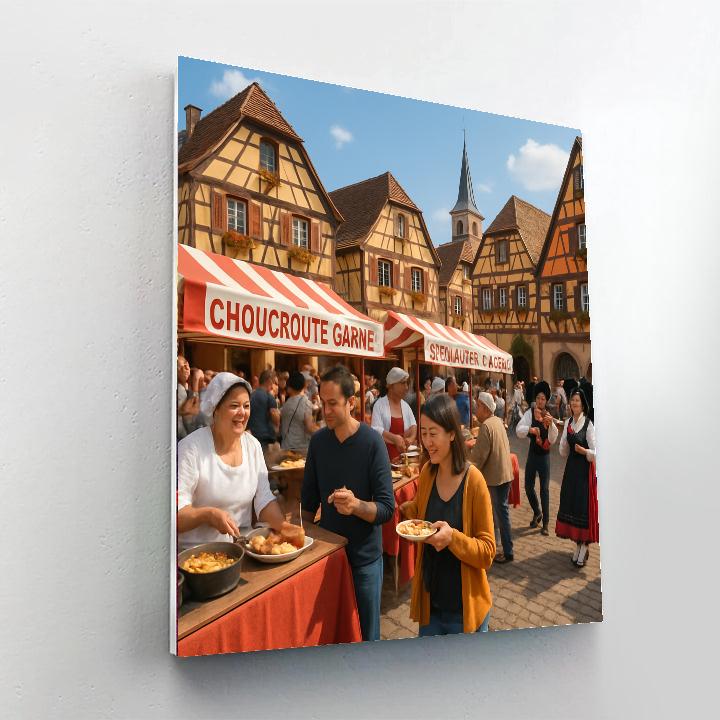 Fête De La Choucroute - France Paint By Numbers Kits