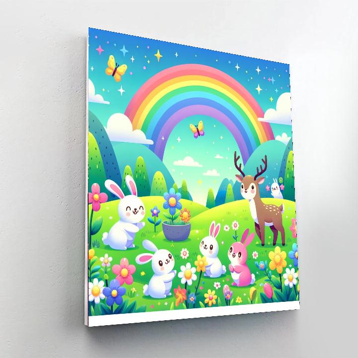 Magical Meadows Of Wonder Paint By Numbers