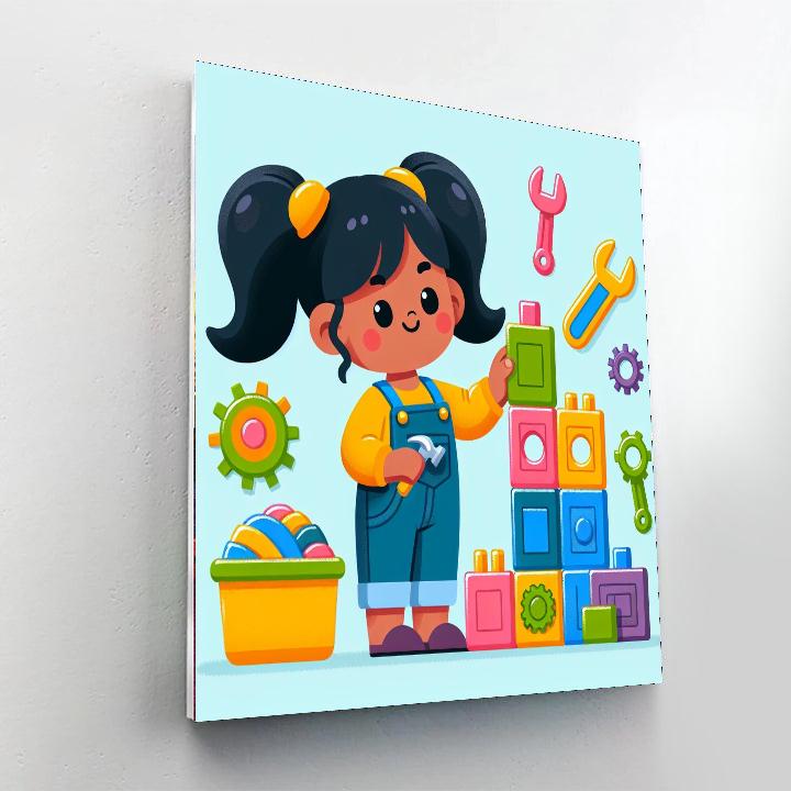 Eager Engineer Numbered Painting Kits