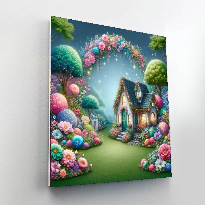 Fairy Tale Cottage Dream Paint By Numbers Kits