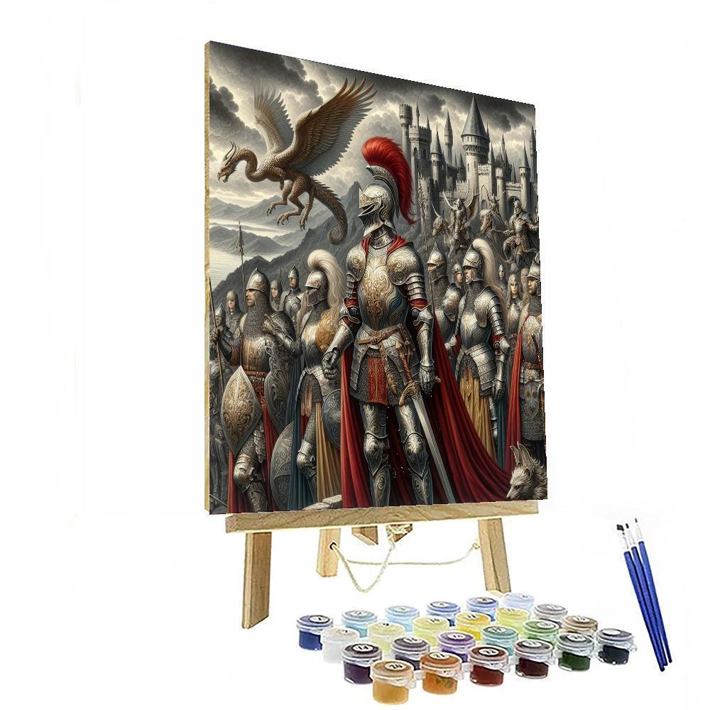 Medieval Legends Realm Paint By Numbers Kits
