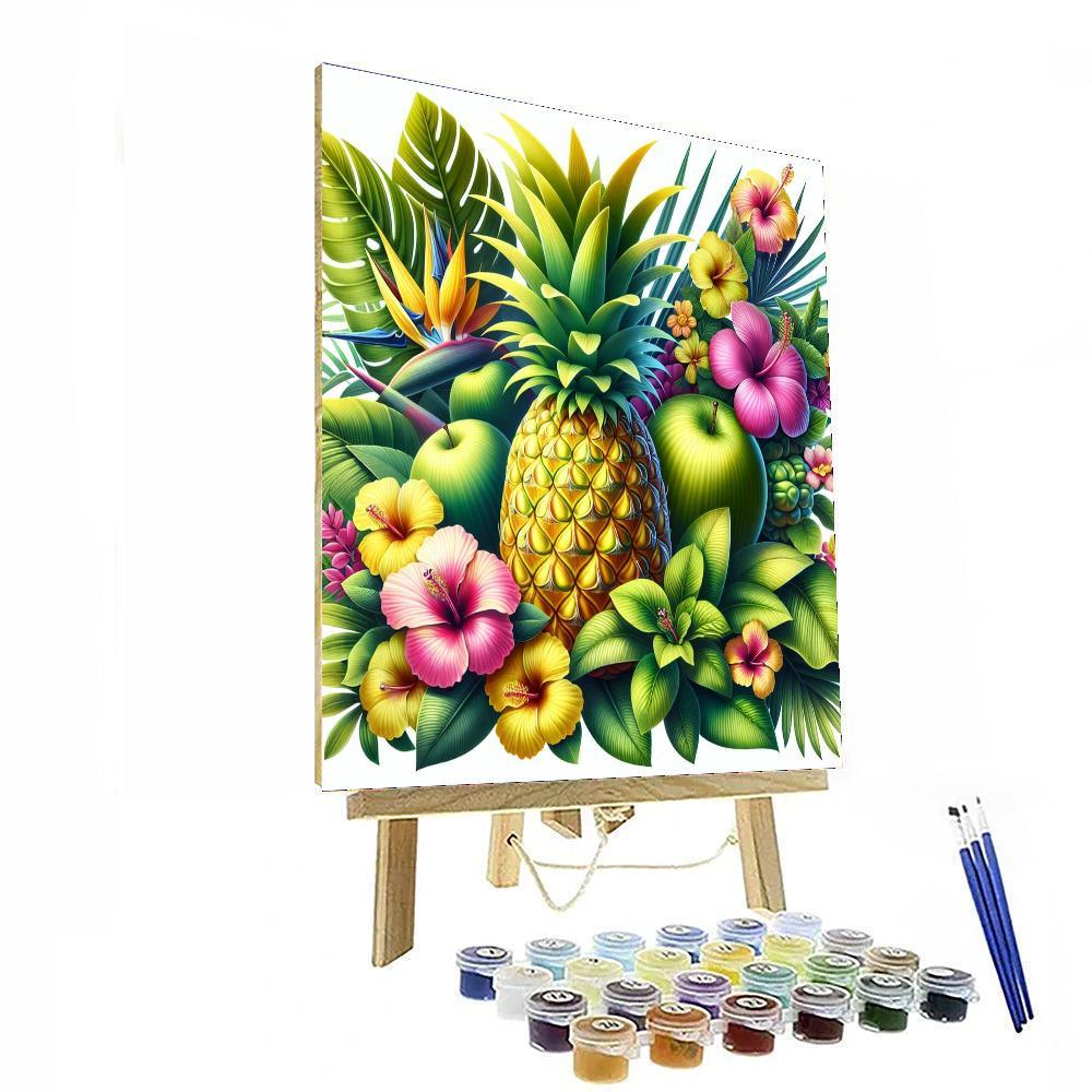 Pineapple Paradise Paint By Numbers Kits