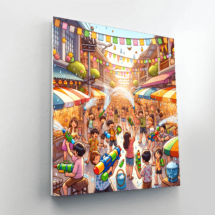 Songkran Paint By Number