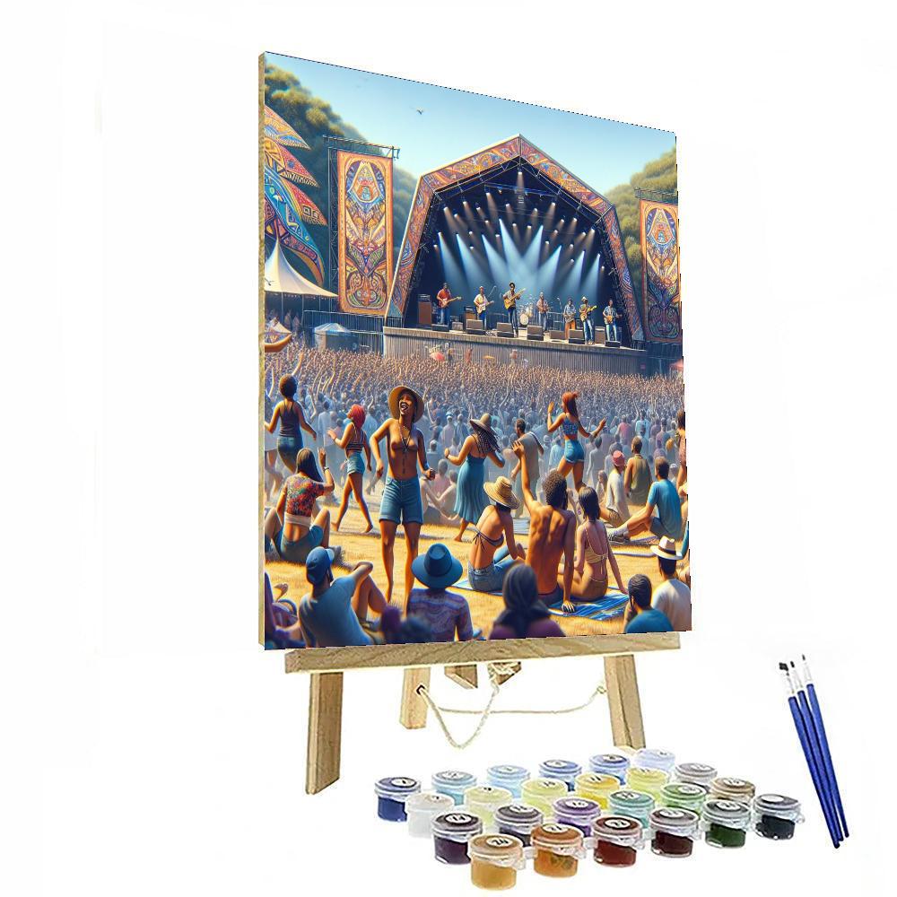 Bluesfest Painting Number Kit