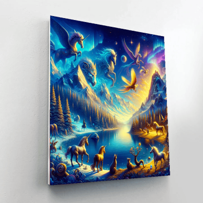 Fantasy Realm Adventure Paint By Number