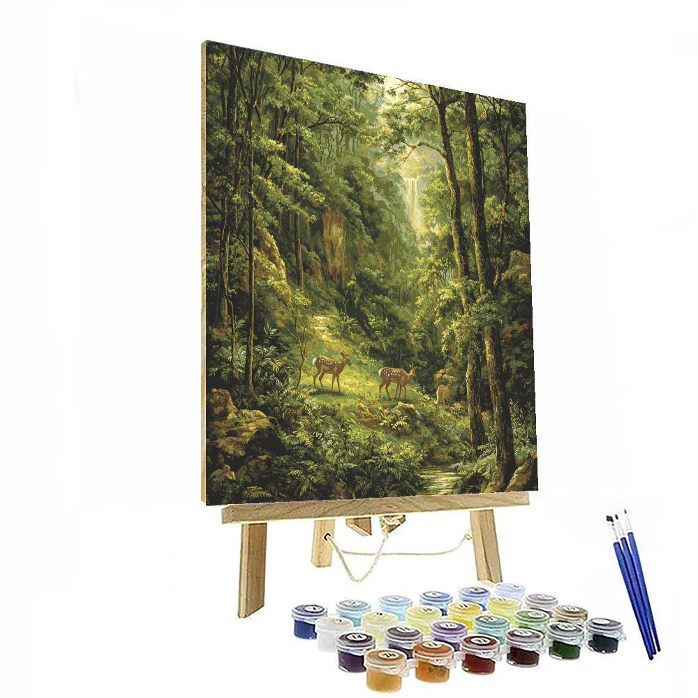Thomas Gainsborough Inspired Harmonious Woodland Serenade  Paint By Numbers