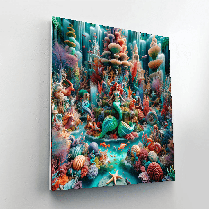 Ariel's World Paint By Number