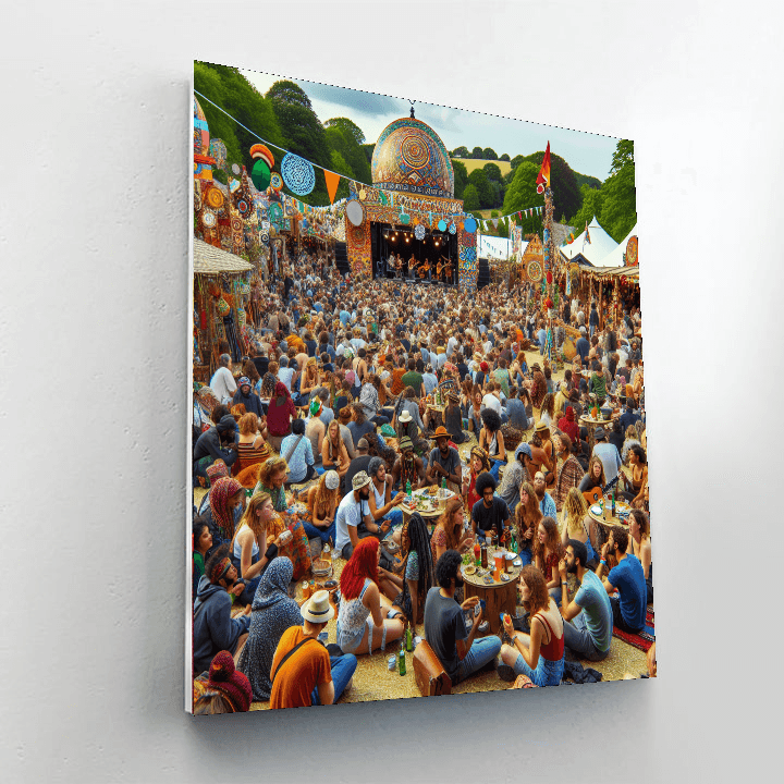 Woodford Folk Festival - Australia Paint By Color