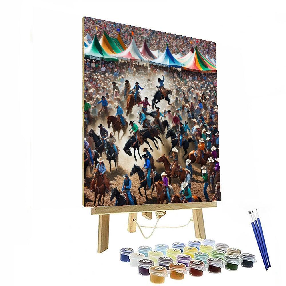The Calgary Stampede - Calgary Paint By Numbers Kits
