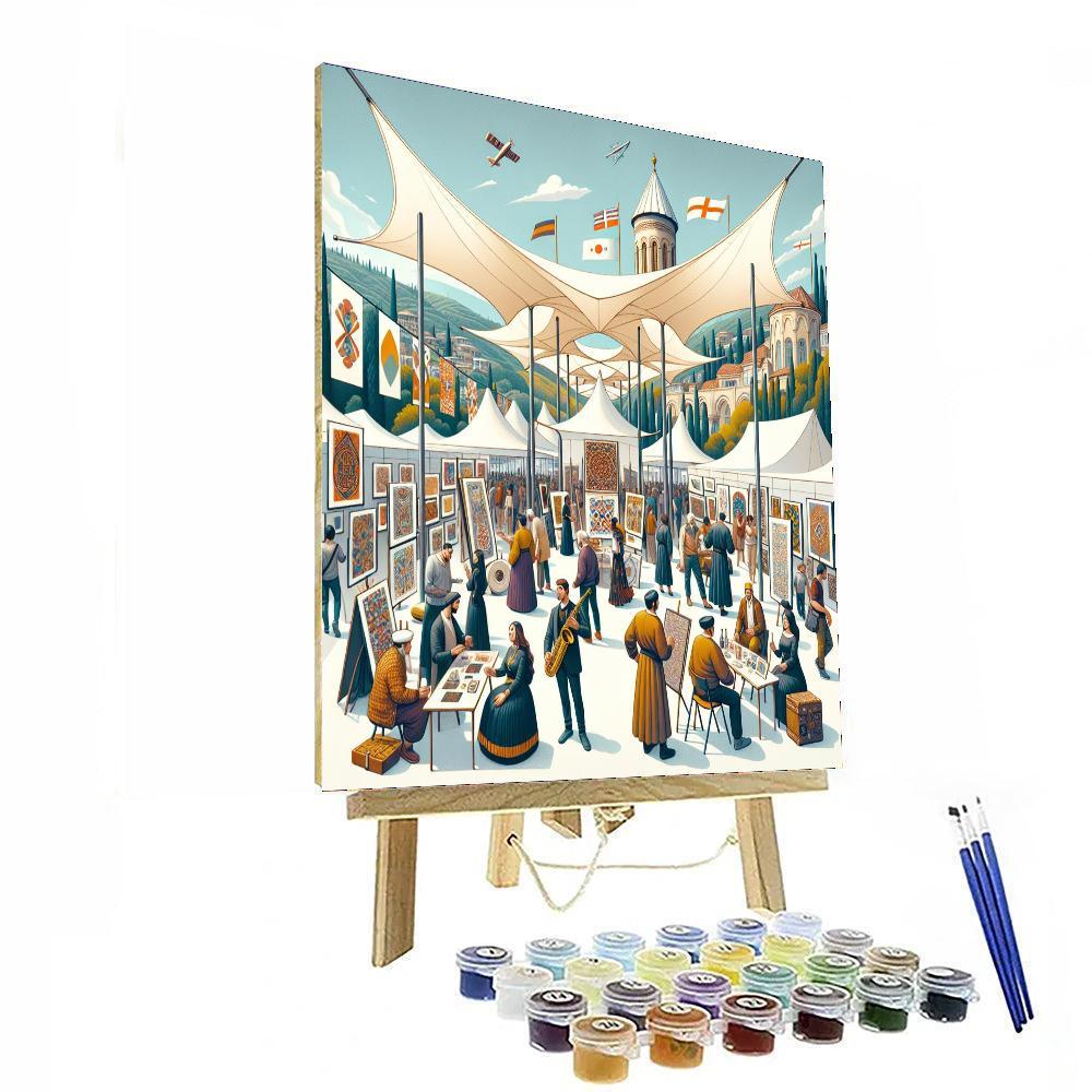 Tbilisi Art Fair Paint By Numbers Art