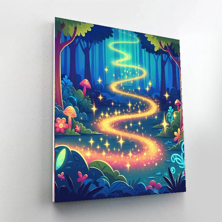 Pixie Enchanted Path DIY Paint By Numbers