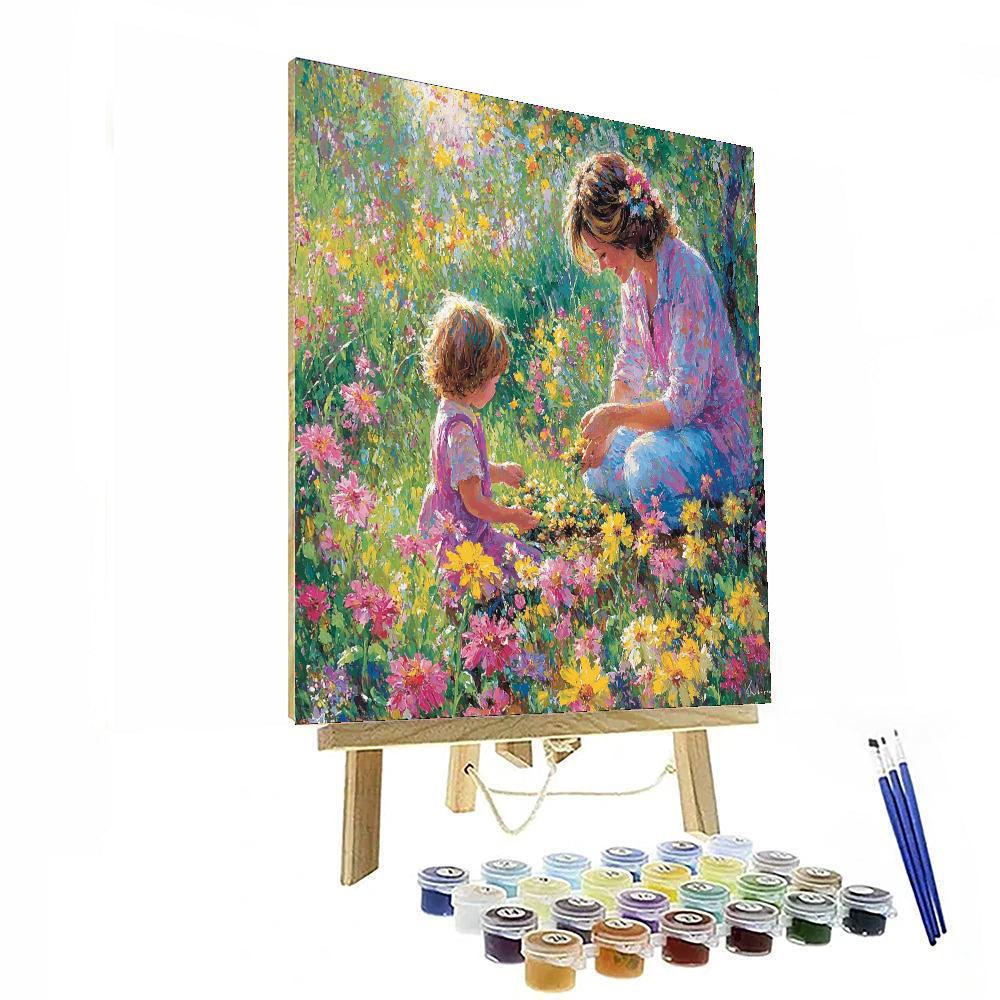 Mommy’s Garden Of Love Paint By Number