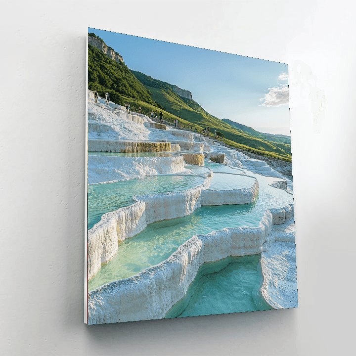 Pamukkale Thermal Pools Numbered Painting Kits