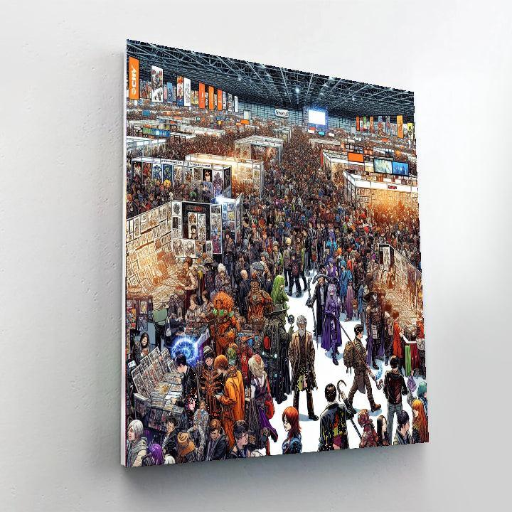 Comic-con International - Usa DIY Paint By Numbers