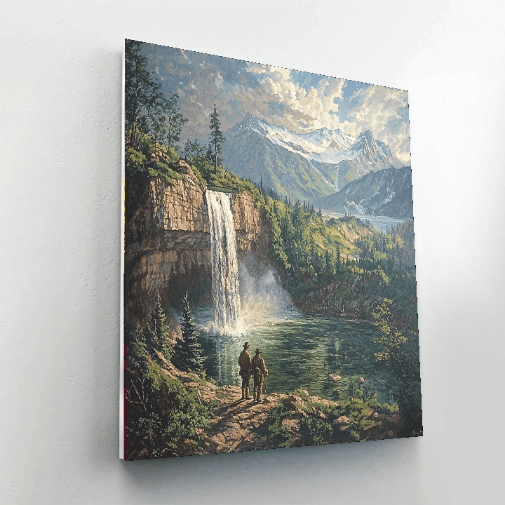 Cole Inspired Adventurous Spirits  Paint By Number