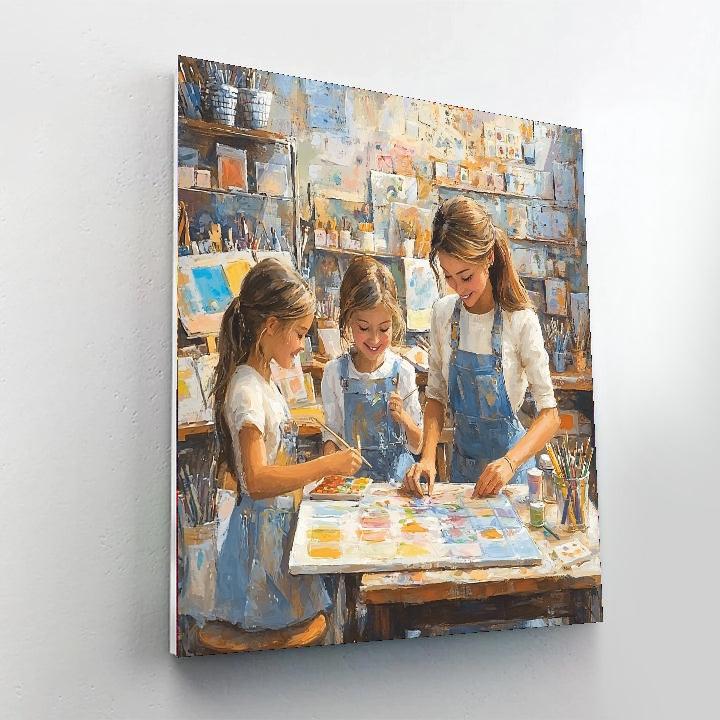 Heartfelt Crafts Number Painting
