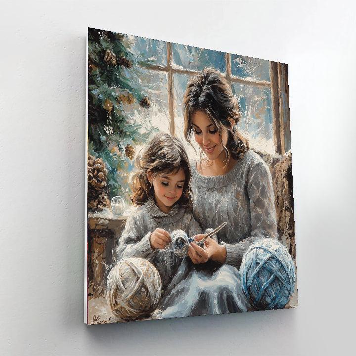 Threads Of Togetherness Number Painting