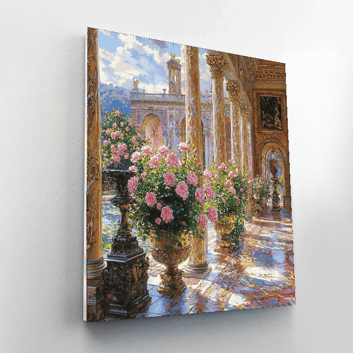Sir Lawrence Alma-Tadema Inspired Elysian Garden  Paint By Numbers Kits